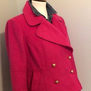 Limited Wool Short Pea Coat